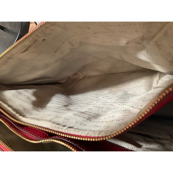 Pre-Owned Red Ralph Lauren RLL Shoulder Bag -tassels - Picture 6 of 16
